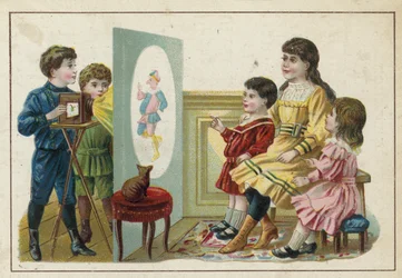 Zauberlaternenvorführung